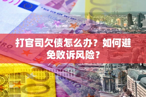 北京打官司欠债怎么办？如何避免败诉风险？