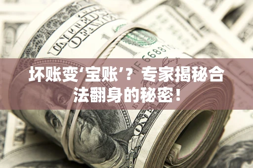 北京坏账变‘宝账’？专家揭秘合法翻身的秘密！
