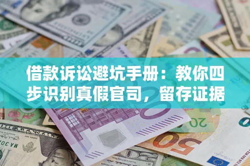 北京借款诉讼避坑手册：教你四步识别真假官司，留存证据不踩雷