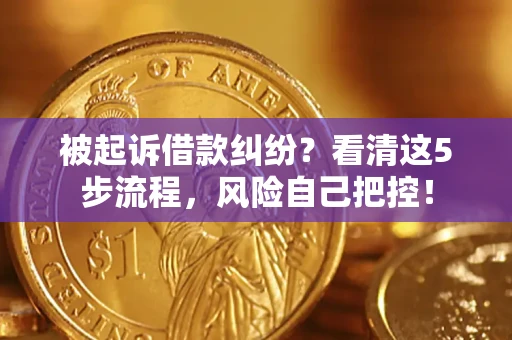 北京被起诉借款纠纷？看清这5步流程，风险自己把控！