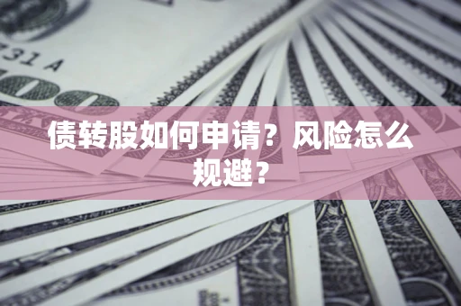 北京债转股如何申请？风险怎么规避？