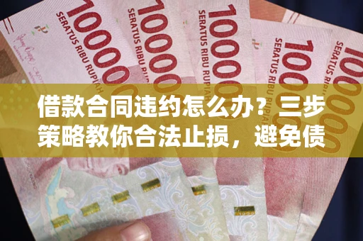 北京借款合同违约怎么办？三步策略教你合法止损，避免债务危机升级